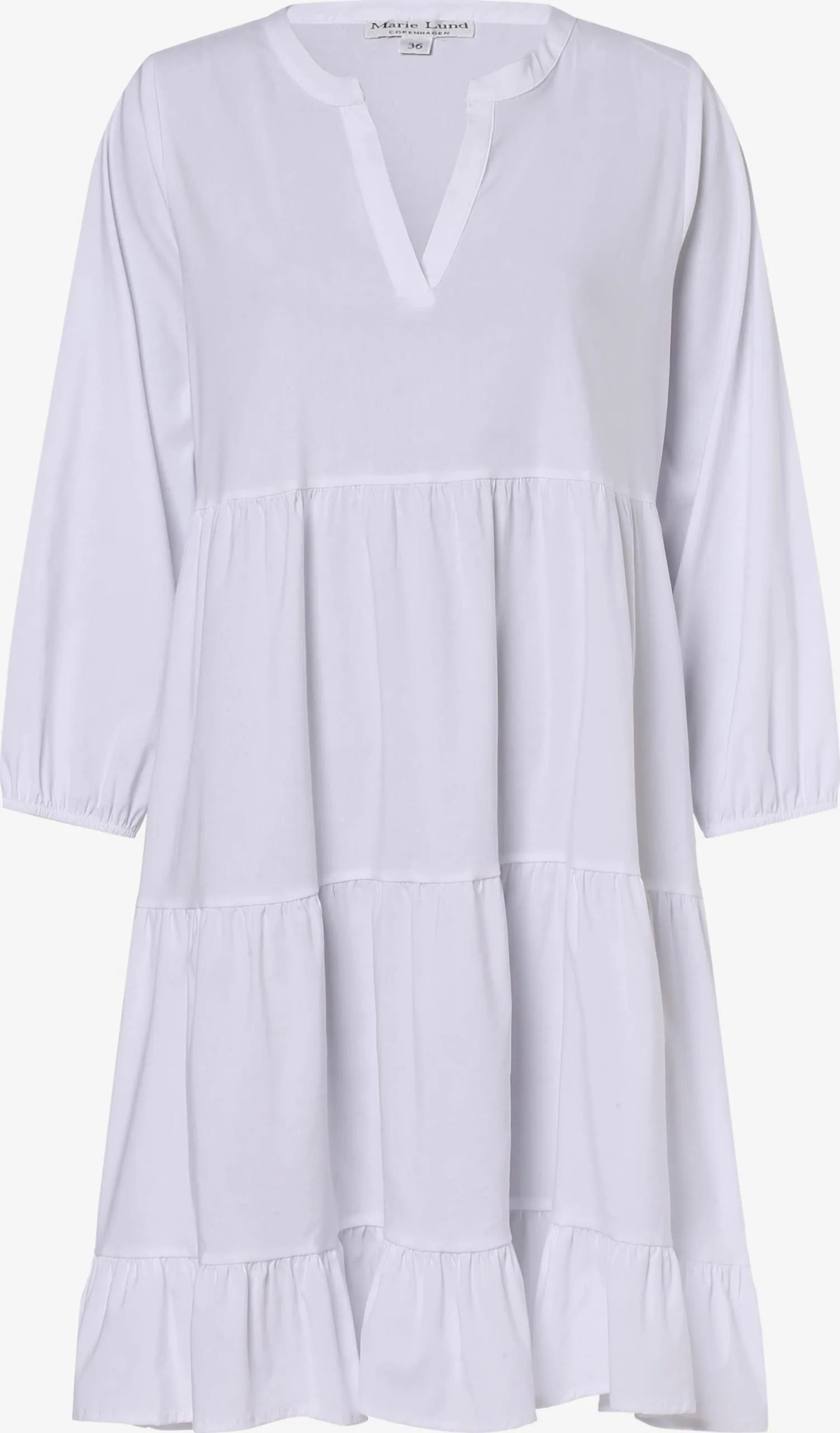 Marie Lund Mini Jurken Jurk Dames Wit 3 Marie Lund Mini Jurken Jurk Dames Wit