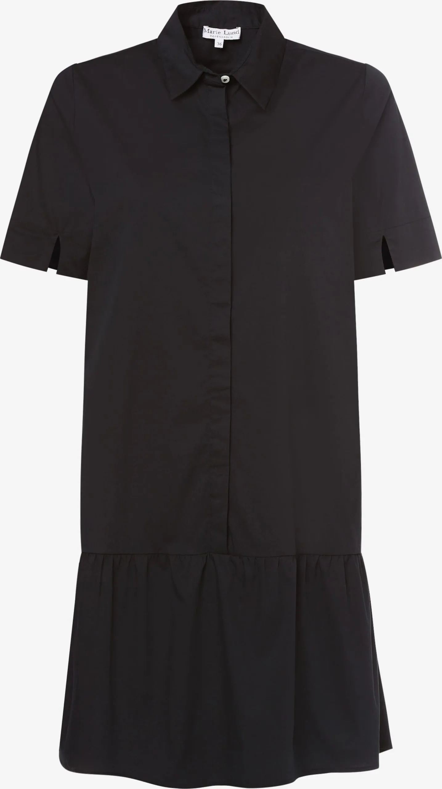 Marie Lund Blousejurken Blousejurk Dames Zwart 3 Marie Lund Blousejurken Blousejurk Dames Zwart