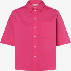 Marie Lund Blouses Met Korte Mouw Blouse Dames Pink