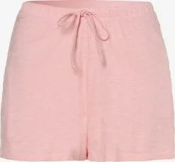 Marie Lund Shorts Regular Broek Dames Lichtroze