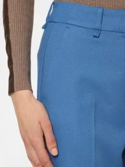 Marie Lund Broeken Loosefit Pantalon Dames Blauw -Marie Lund Winkel f94aadc1d483c89b605348fade5cb22c