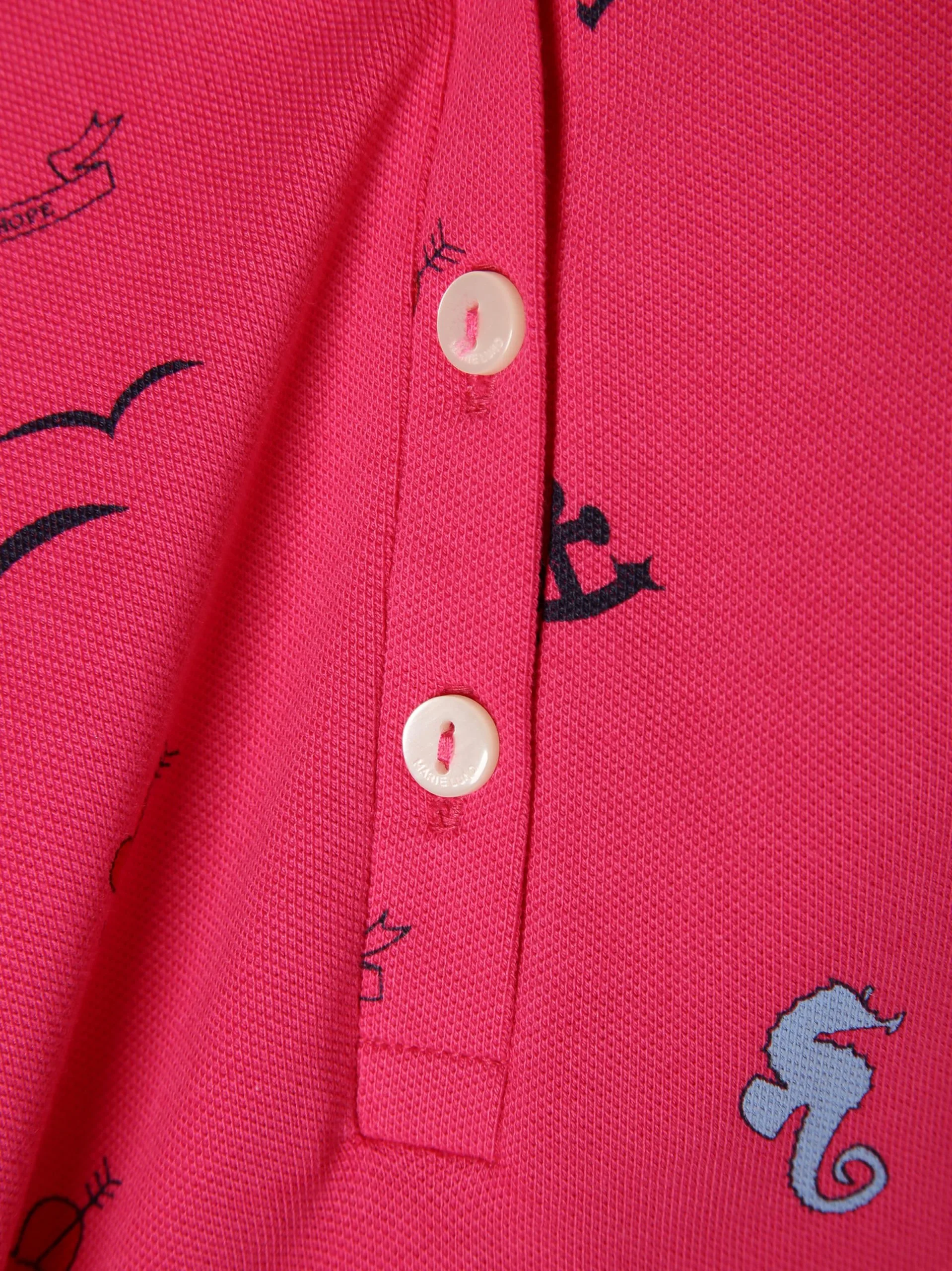Marie Lund Polos Shirt Dames Fuchsia 5 Marie Lund Polos Shirt Dames Fuchsia - Afbeelding 3