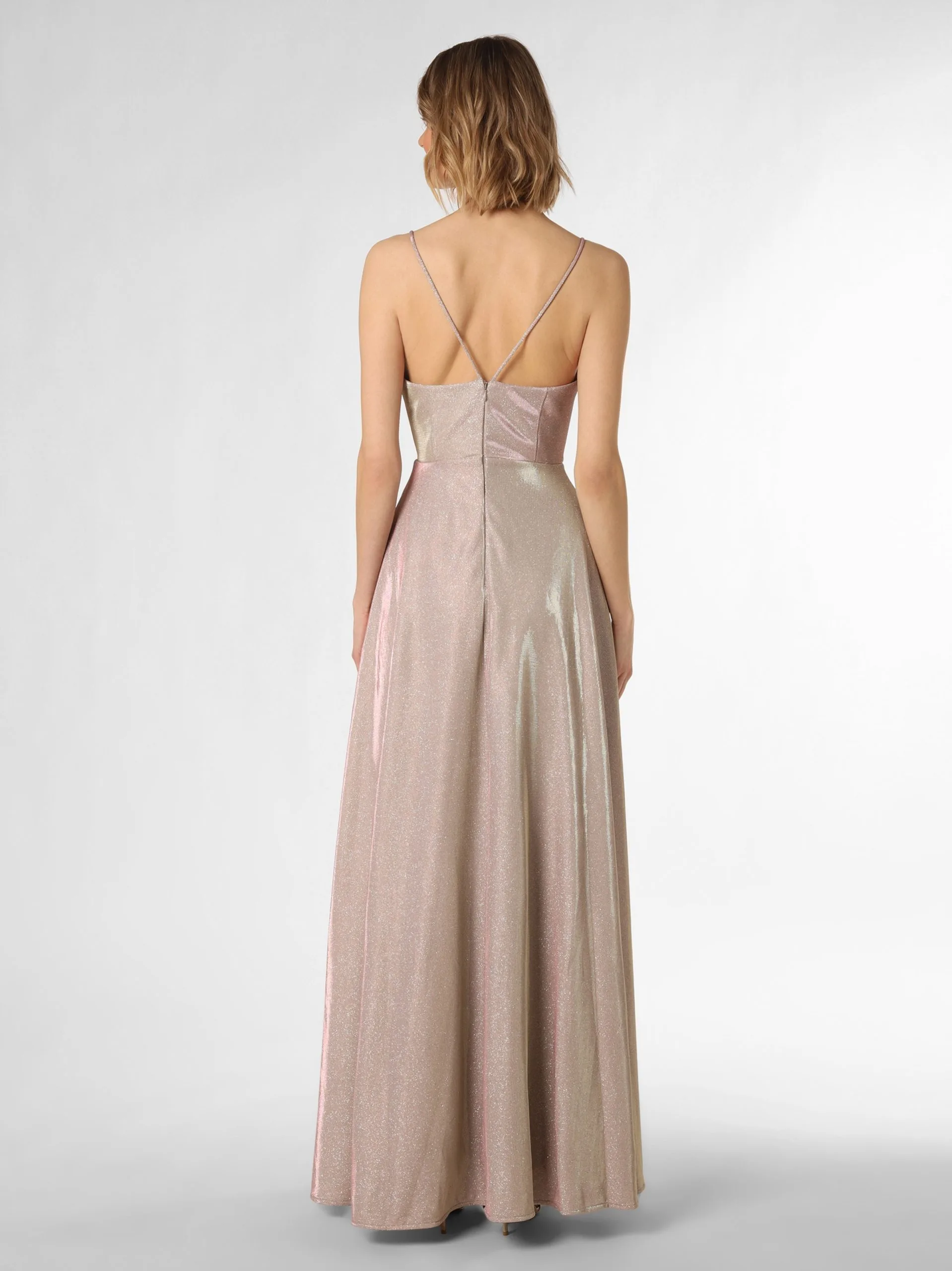 Marie Lund Avondjurken Avondjurk Dames Oudroze 4 Marie Lund Avondjurken Avondjurk Dames Oudroze - Afbeelding 2